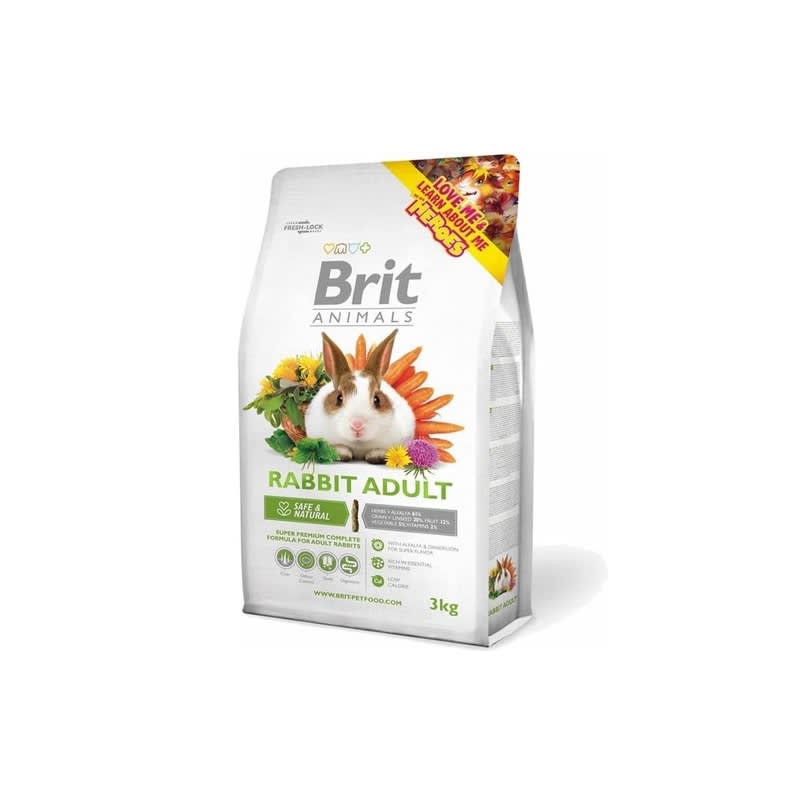Brit Animals Rabbit Adult 3kg1