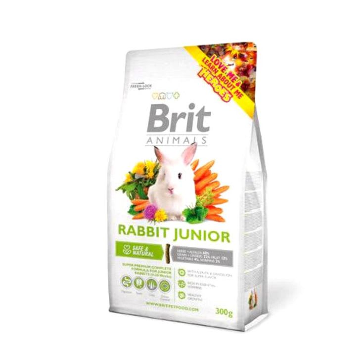 Brit Animals Rabbit Junior 300gr1