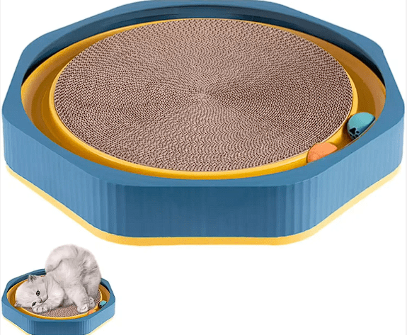 Rascador para gato con bola de campana7