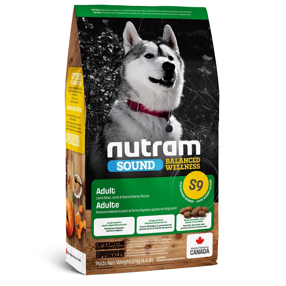 S9 NUTRAM SOUND LAMB ADULT DOG - 2kg1