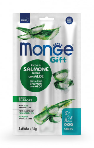 Monge Gift Skin Support Dog (Salmón+Aloe) 45gr1