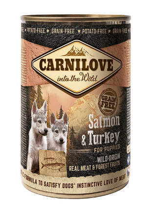 Carnilove salmon & turkey for puppies 400 gr1