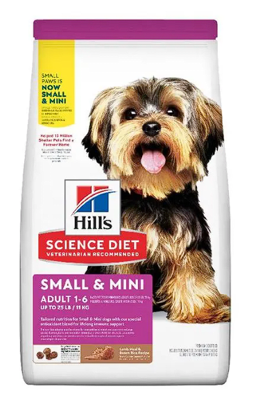 Hills SD Adult Small & Mini - Lamb & Rice 7kg1