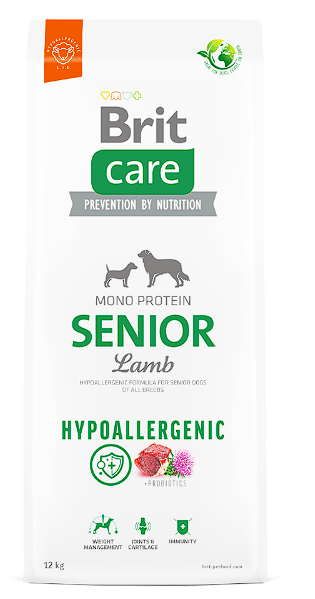 BRIT CARE SENIOR LAMB HYPOALLERGENIC 12kg1