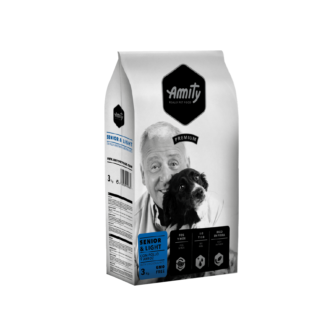 AMITY DOG PREMIUM SENIOR & LIGHT 3kg1