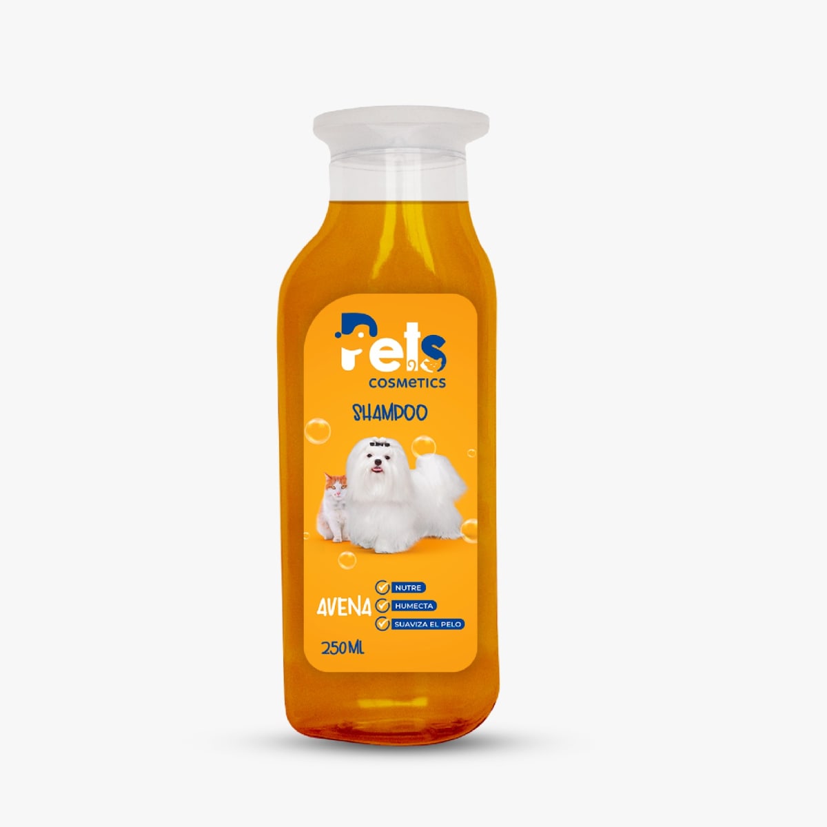Shampoo Pets Cosmetics de Avena - 250ml1