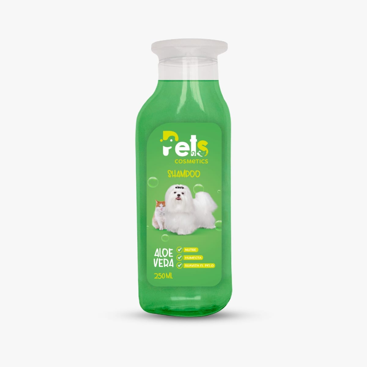 Shampoo Pets Cosmetic de Aloe Vera - 250ml1