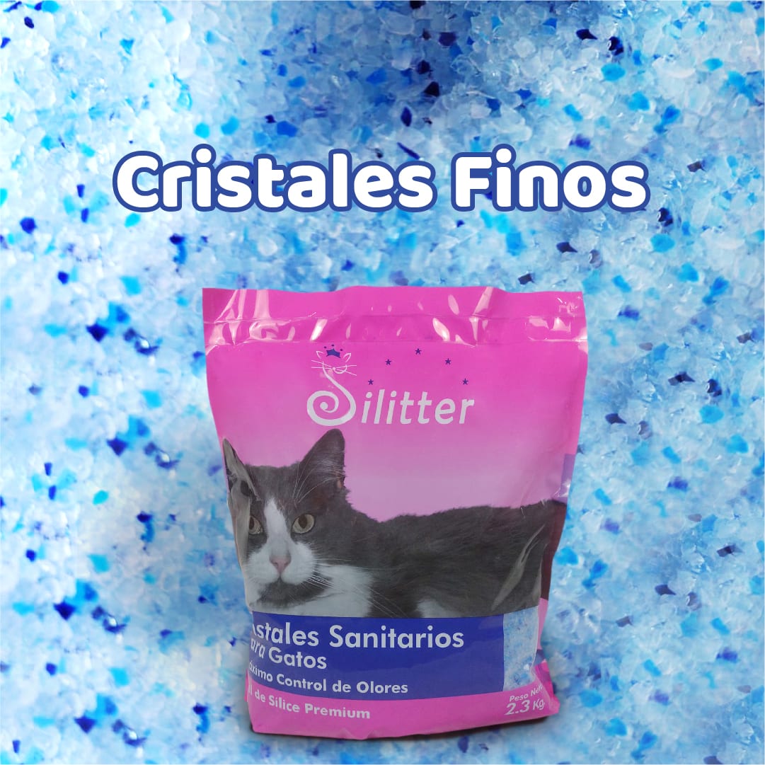 SILITTER CRISTALES FINOS PATA GATO 2.3KG2