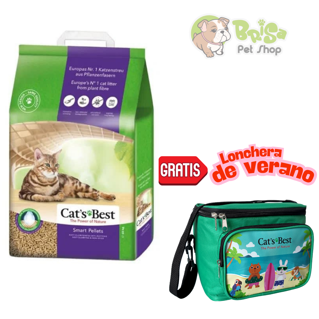 Arena Cats Best Smart Pellets 10kg + Lonchera1