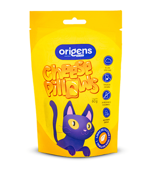 Origens Snack Gato Cheese Pillows 60Gr1