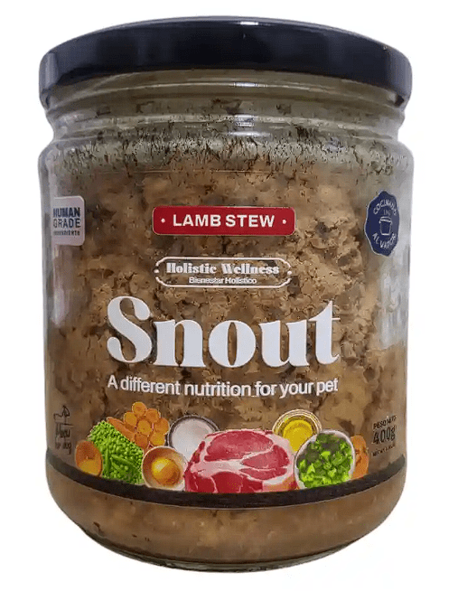 Snout Dog Alimento completo de guiso de Cordero 380gr2