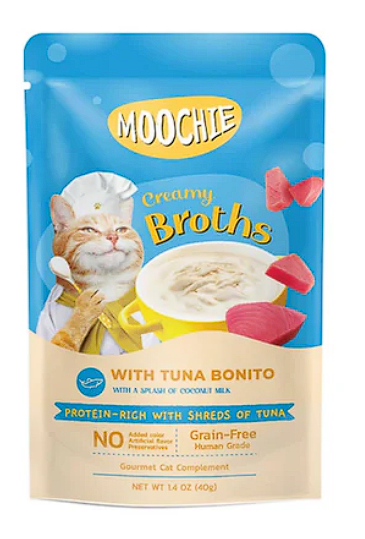 MOOCHIE SOPITAS CREMOSAS CON ATÚN Y BONITO - 40gr1