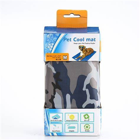 Pet Cool MAT - Alfombrilla Refrescante para Perro y Gato Pequeño Talla M 40cm x 50cm2