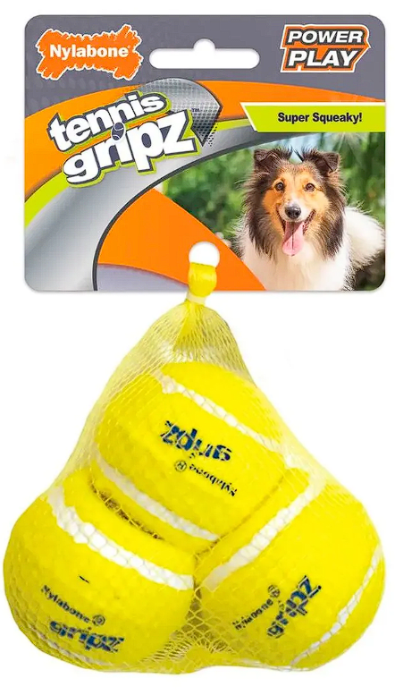 Nylabone Juguete Para Perro Nyla Play Tennis Ball 3pk - Small1