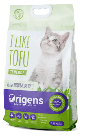 Arena Origens Super Premium Orgánica de Tofu con aroma a Té Verde - 2.85kg2