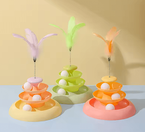 Torre Pluma - Juguete para gato2