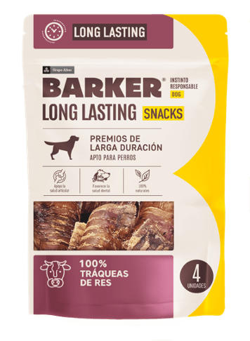 Barker Snack Tráqueas de res - 4 Unid1