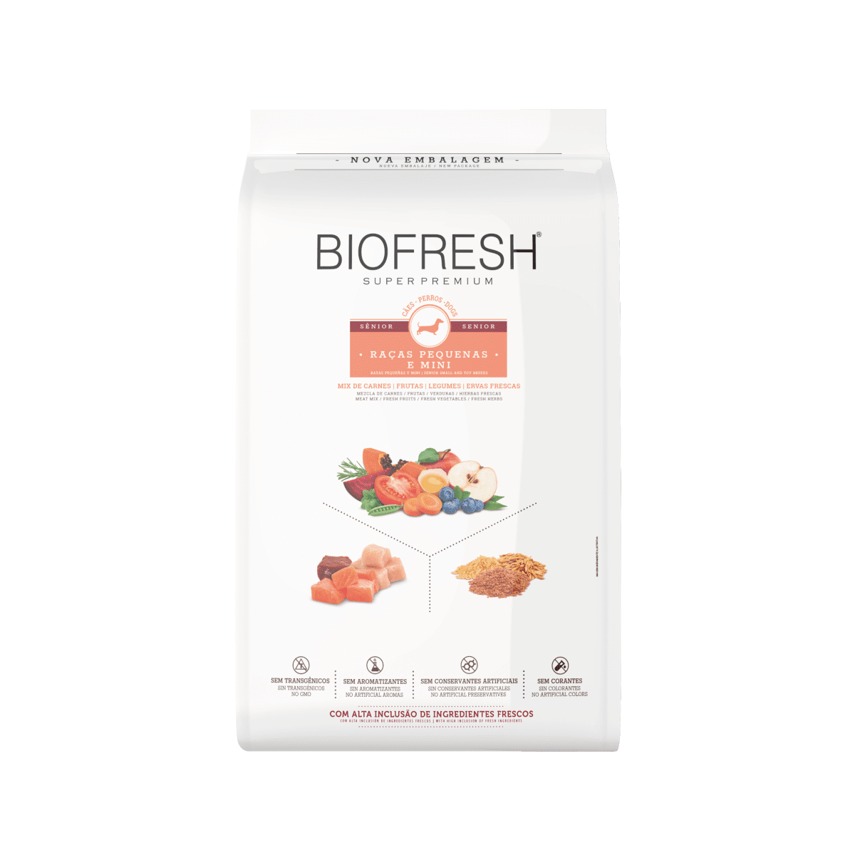 Biofresh SP Perro Senior Raza Pequeña y Mini - Mix de Carne 3kg2