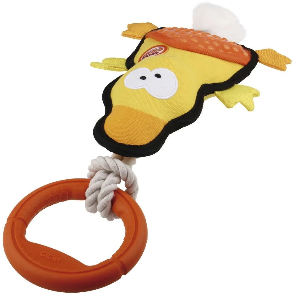 Gigwi Iron grip special rope pato yellow4