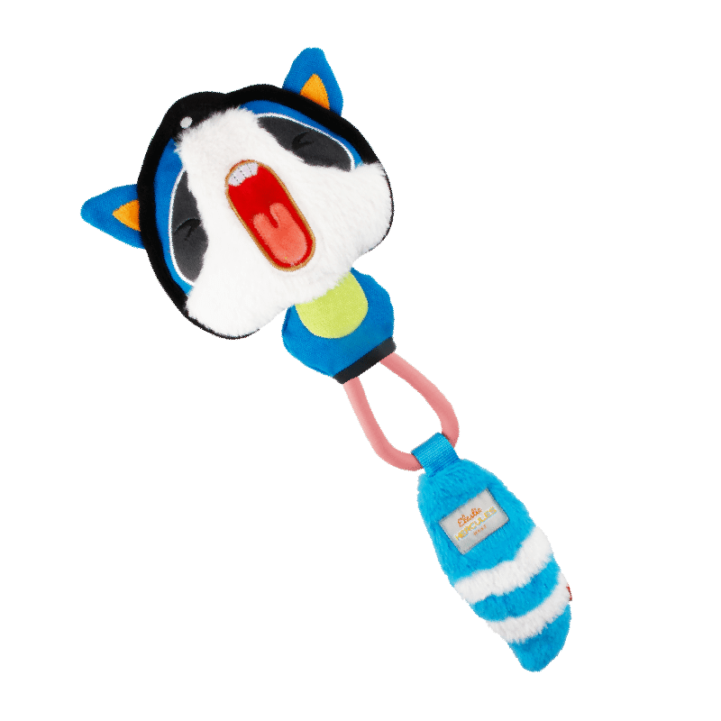 GIGWI Elastic Hercules mapache cuerda2