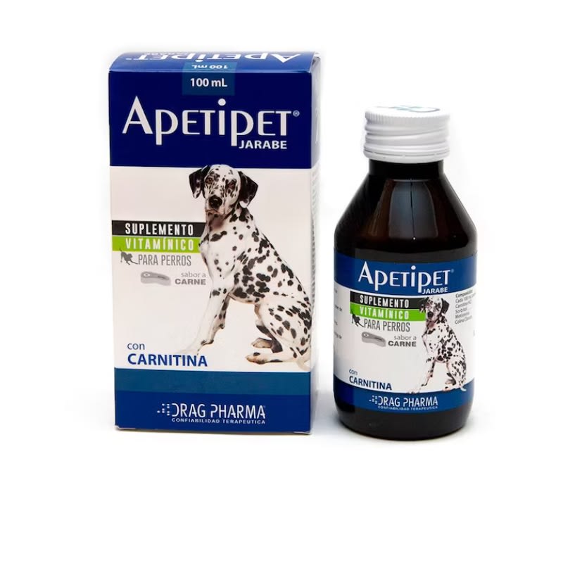 Apetipet Jarabe 100ml (Suplemento vitamínico para perros)2