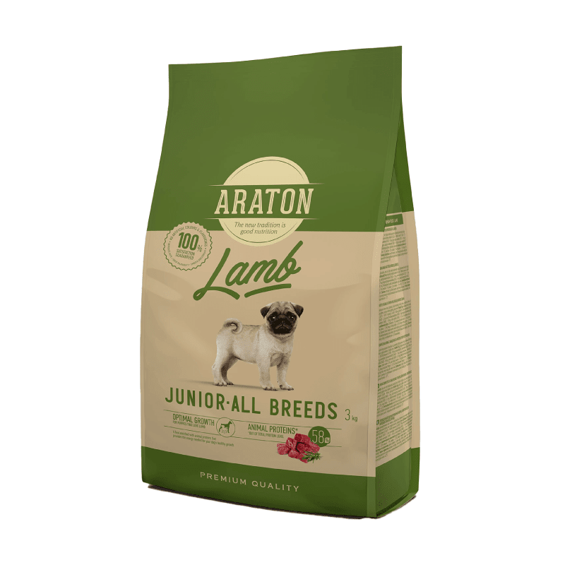 Araton Dog Junior (cachorro) Lamb All Breed 3kg1