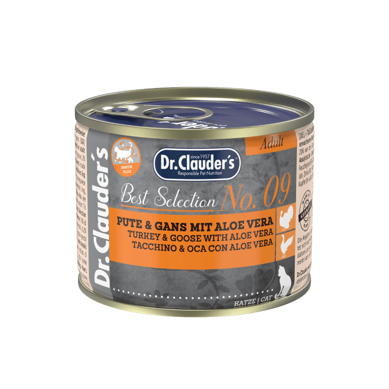 Dr. Clauders Cat Adult BS #09 (pavo y ganso con aloe) - 200gr1