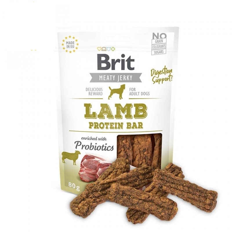Brit Jerky Snacks Lamb  - 80gr1