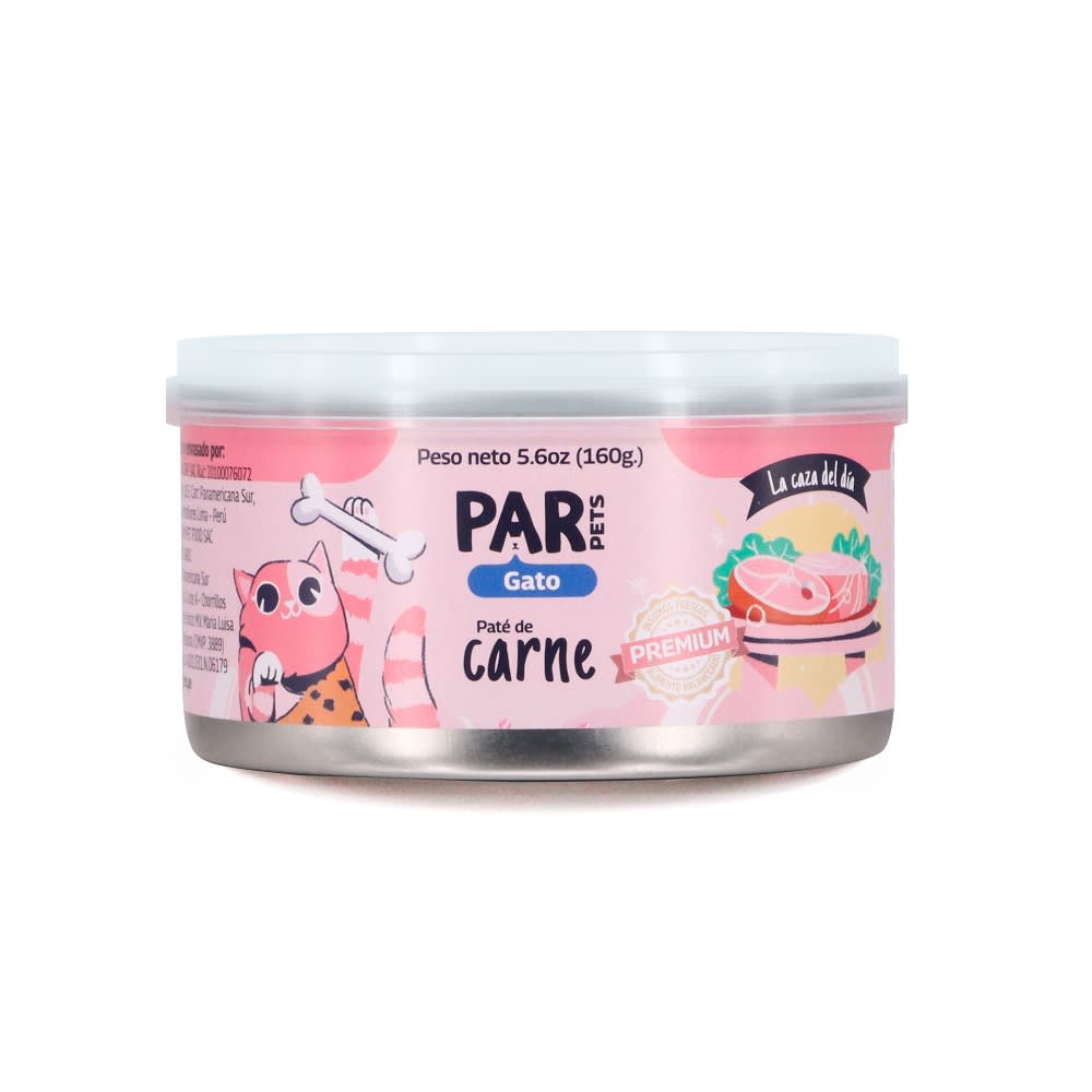 Par Pets gato paté de Carne - 160 gr1