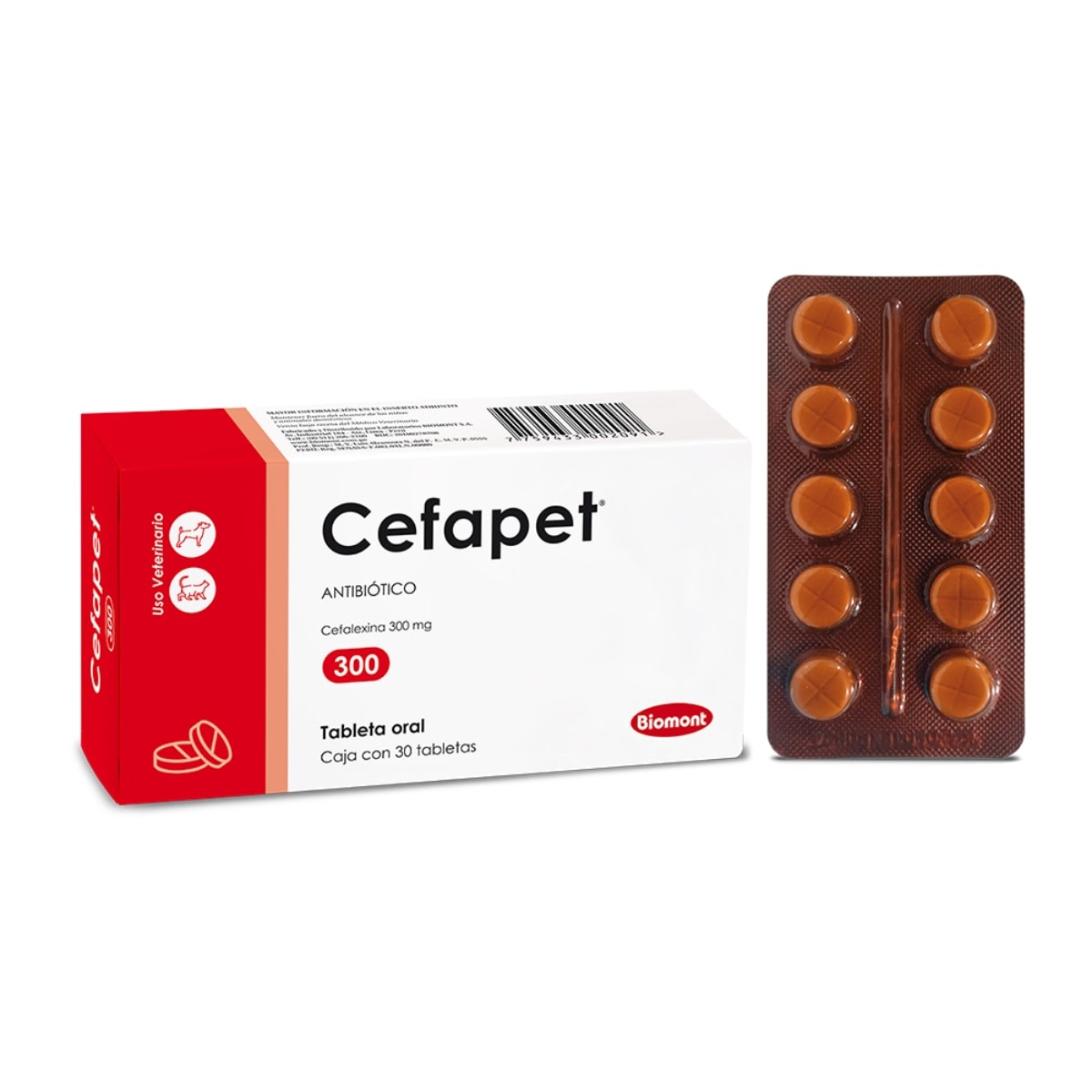 Cefapet 300mg - 01 comprimido1