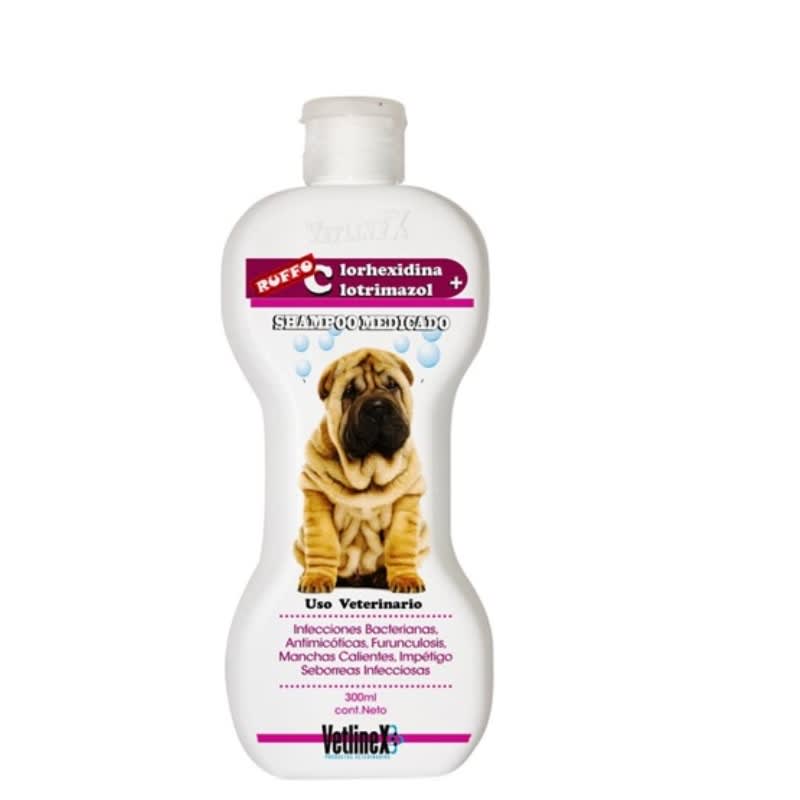 Vetlinex Shampoo medicado Clorhexidina + Clotrimazol 300ml1