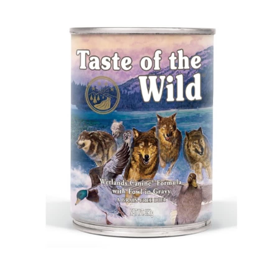Taste of The Wild Wetlands in Gravy (Lata 390gr)1