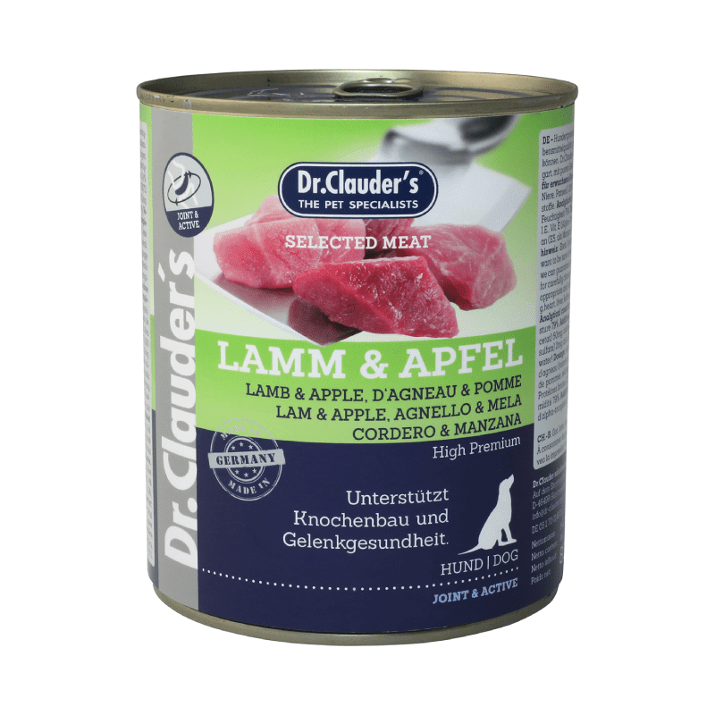 Dr. Clauders Dog Lamm & Apfel (cordero y manzana) - 800gr1