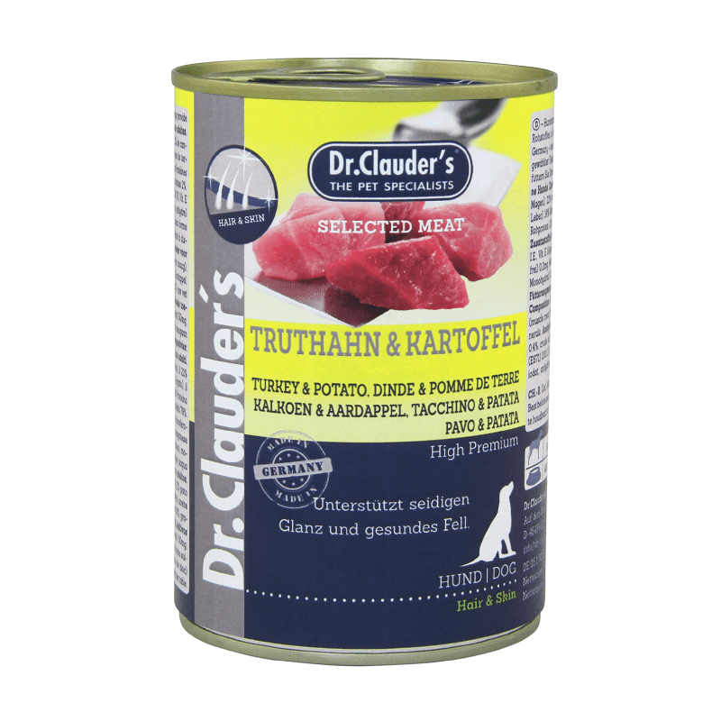 Dr. Clauders Dog Truthahn & Kartoffel (pavo y papa) - 800gr1