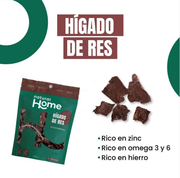 NATURAL HOME HIGADO DE RES DESHIDRATADOS (70 GR)2
