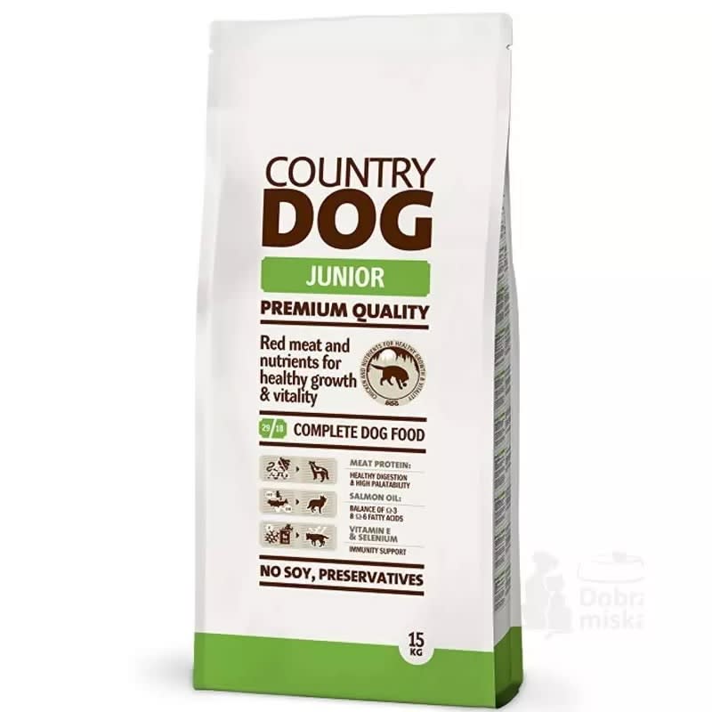 Country Dog Junior 15kg1