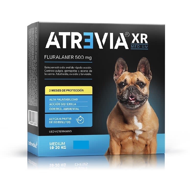 Atrevia Promo Antipulgas XR Medium de 10 a 20kg1