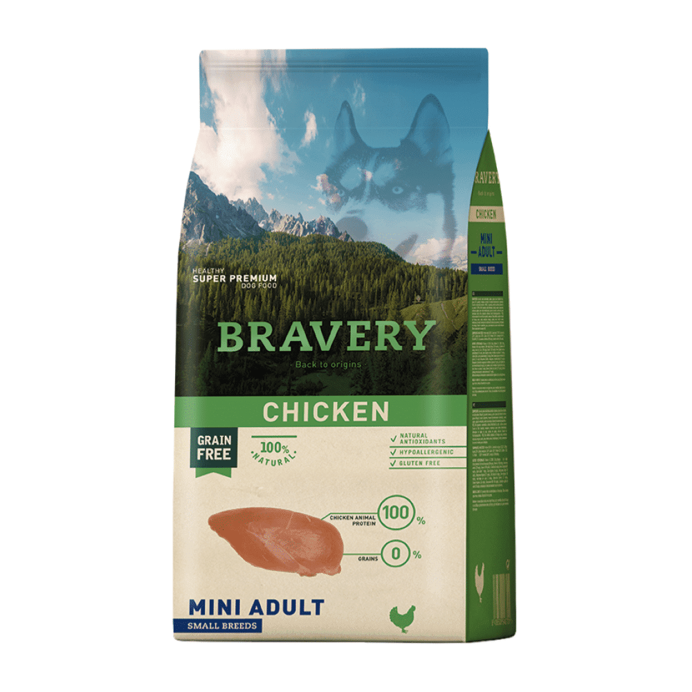 BRAVERY CHICKEN MINI ADULT SMALL BREEDS 2kg1