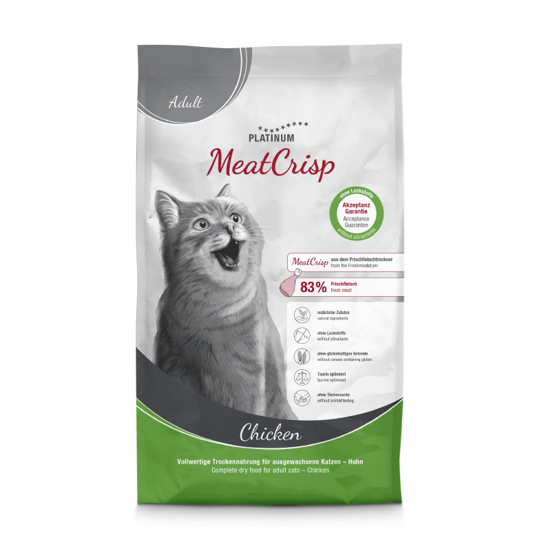 Platinum MeatCrisp Cat Adult Chicken 1.5kg1