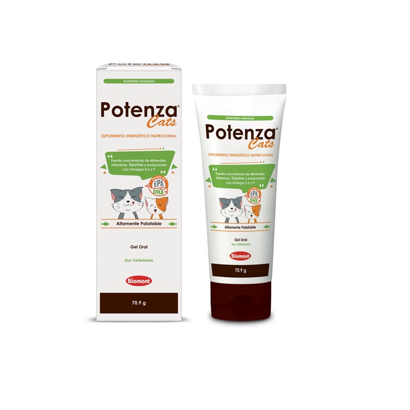 Potenza Cats Gel Oral Tubo x 70.9gr1