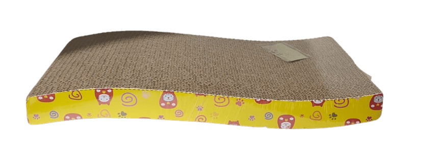 Puppylandia - Rascador para gato modelo tabla curva1