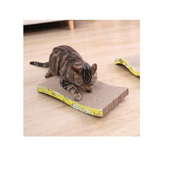 Puppylandia - Rascador para gato modelo tabla curva2