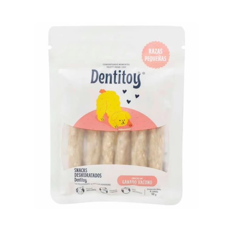 Dentitoy Snack barrita raza pequeña (6 unid)1
