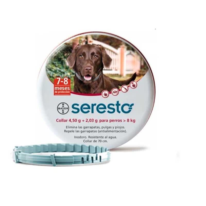 Seresto Collar Antipulgas para Perros > 8kg1
