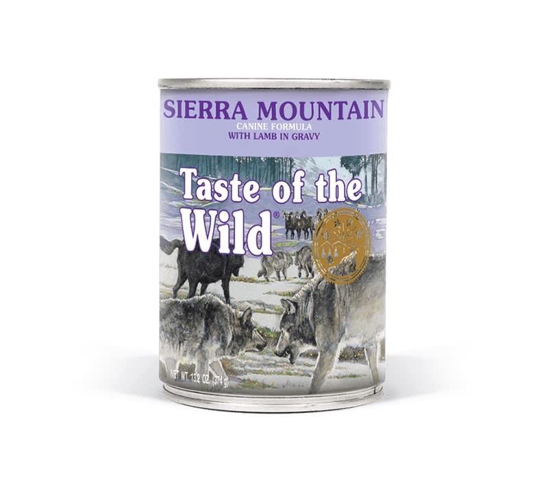 Taste of The Wild Sierra Mountain in Gravy (Lata 390gr)1