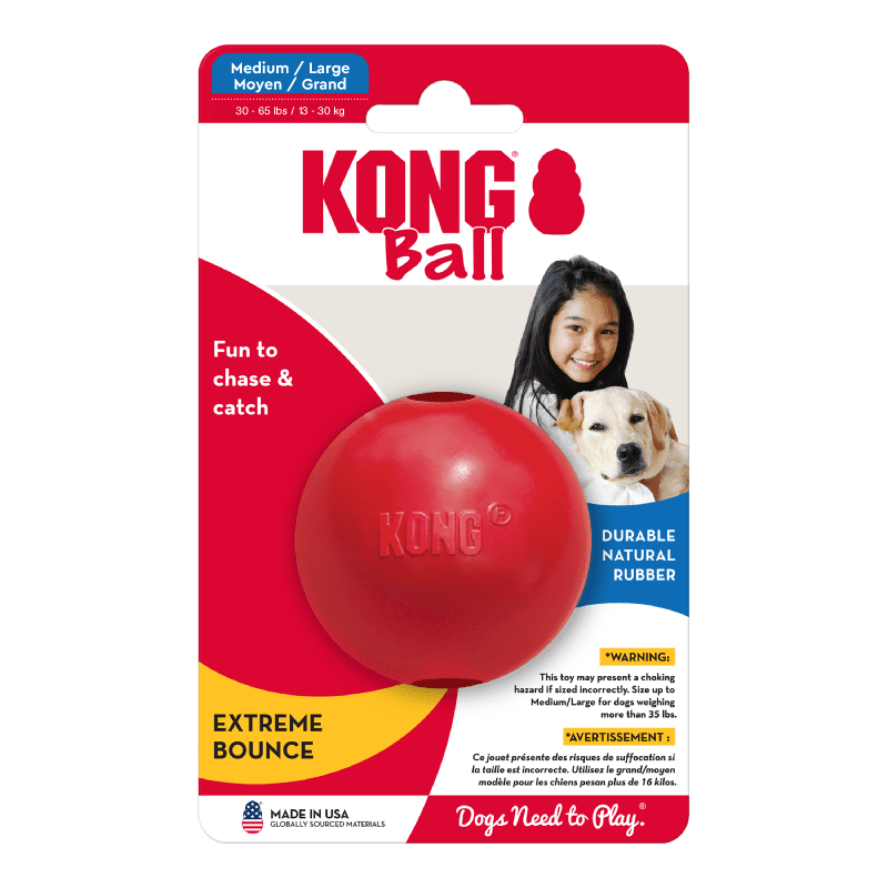 Kong Ball w/hole Medium / Large1