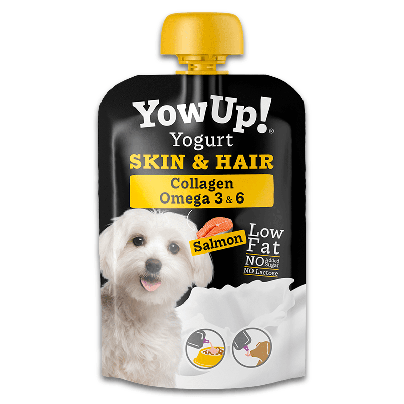 YowUp Yogurt Skin & Hair Yogurt para perro 115gr - Salmón1