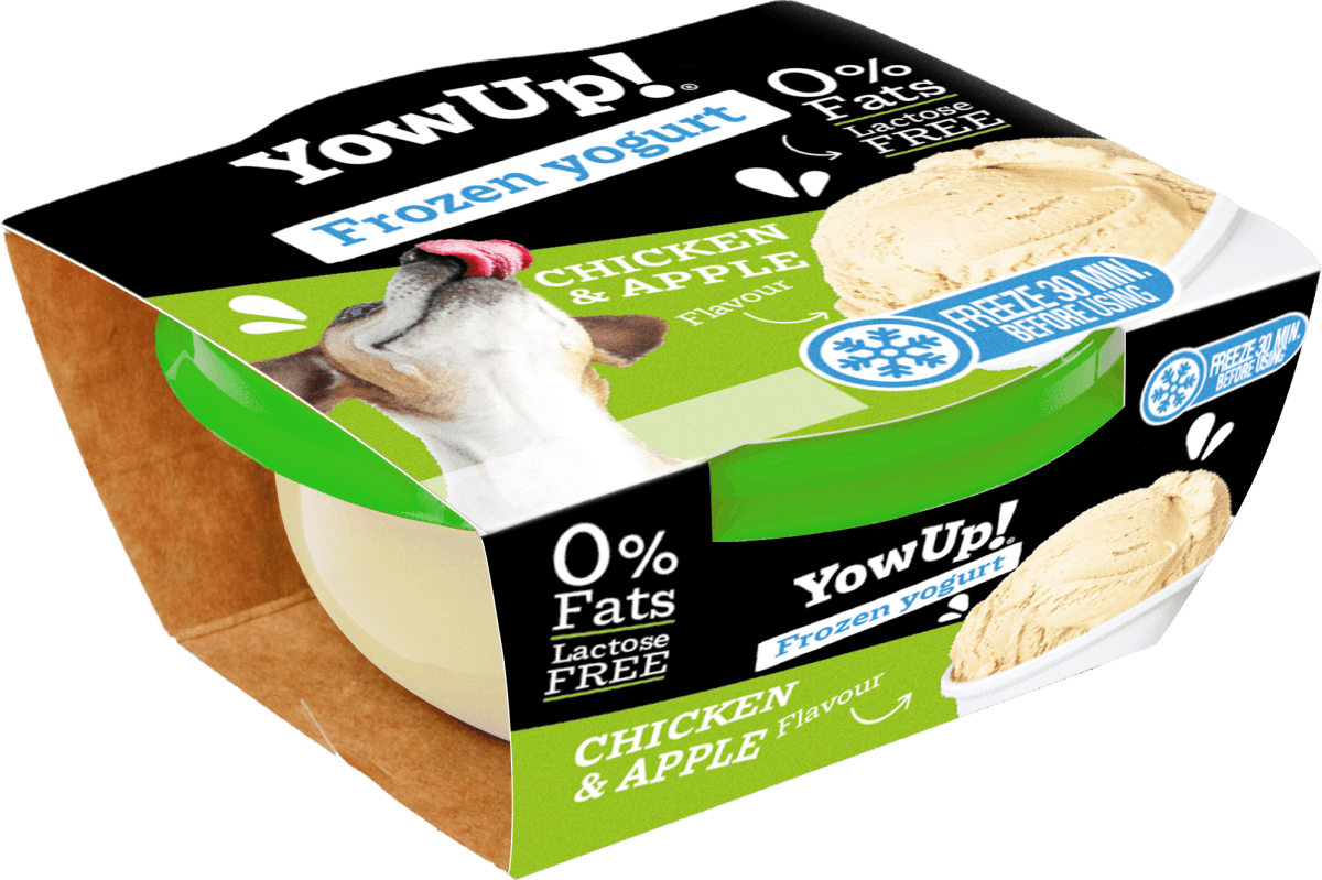 YowUp Frozen Yogurt Chicken & Apple 110gr1
