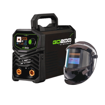Alienweld GO200 SMAW/LIFT TIG 200A con careta fotosensible1