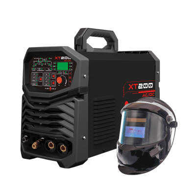 Alienweld XT200 AC/DC TIG HF/SMAW 200A con careta fotosensible1